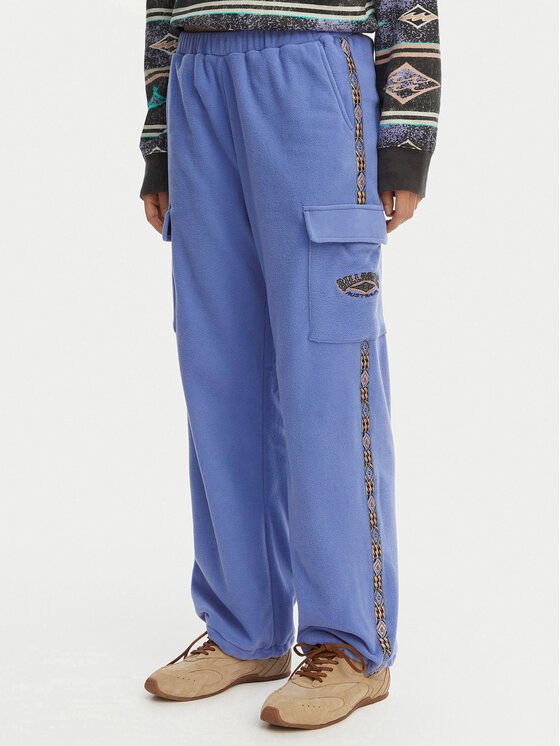 Billabong Pantaloni trening Winter Camp EBJFB03001 Albastru Loose Fit