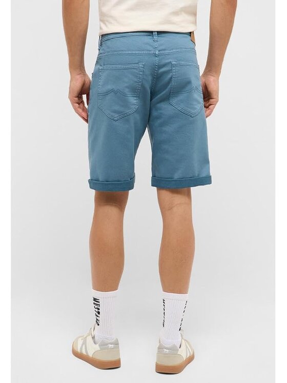 Mustang Mustang Pantaloncini di tessuto Style Chicago Shorts Z Blu Slim Fit
