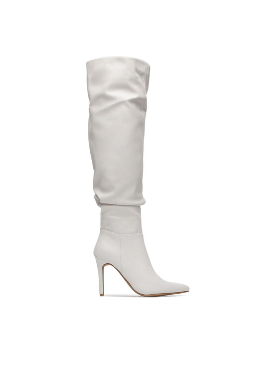 DeeZee DeeZee Overknees HY197-12 Écru
