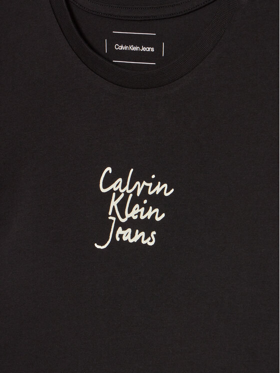 Calvin Klein Jeans Calvin Klein Jeans Majica IG0IG02805 Črna Slim Fit