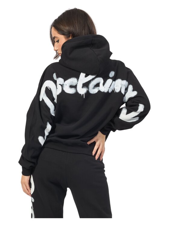 DISCLAIMER DISCLAIMER Felpa 24ids54652 Nero Regular Fit