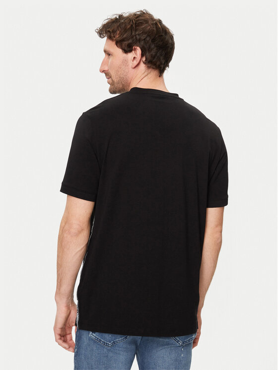 KARL LAGERFELD KARL LAGERFELD Majica 755026 542221 Črna Regular Fit