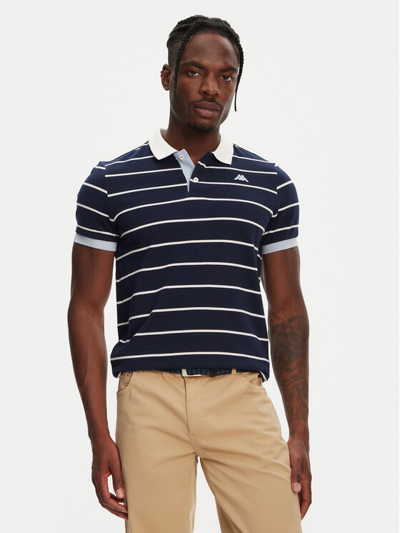 Robe di Kappa Robe di Kappa Polo Masao 64131FW Granatowy Slim Fit