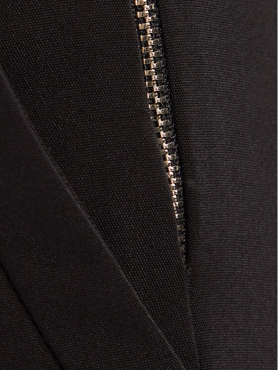 Morgan Morgan Hlače iz tkanine 242-PBEKA.F Črna Slim Fit