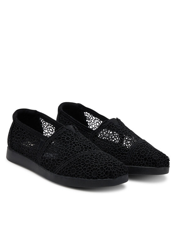 Toms Toms Baleriinad Alpargata Plus 10021549 Must