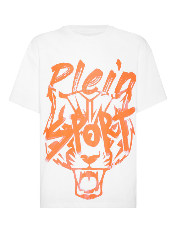 Plein Sport Plein Sport T-shirt 28351 Bianco Regular Fit