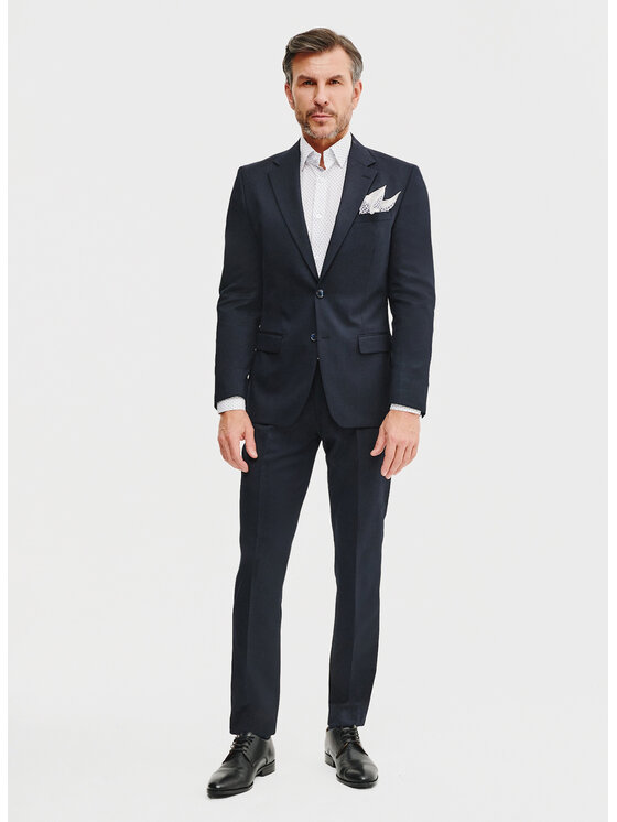 Pako Lorente Pako Lorente Koszula P25SF-1X-046 Biały Slim Fit