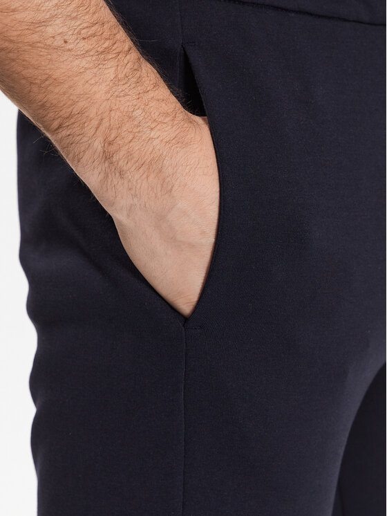 Calvin Klein Calvin Klein Παντελόνι φόρμας Micro Logo K10K109940 Σκούρο μπλε Regular Fit