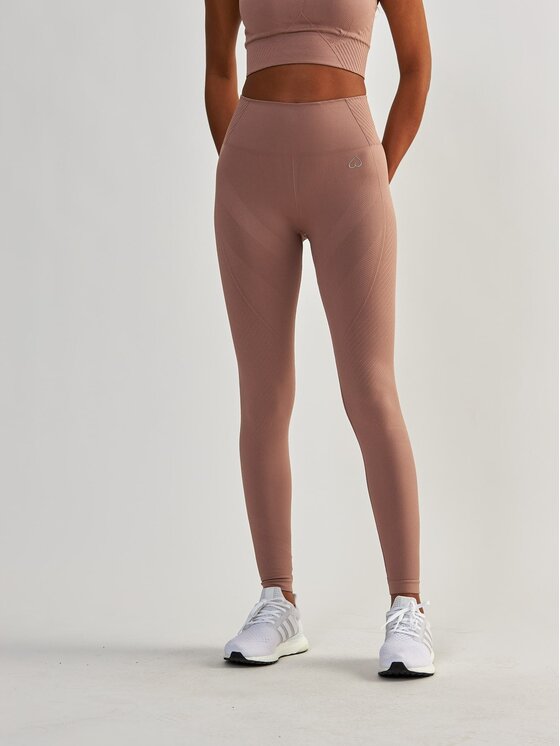 BeShaped BeShaped Legginsy Bezszwowe Femme Force Różowy Active Fit