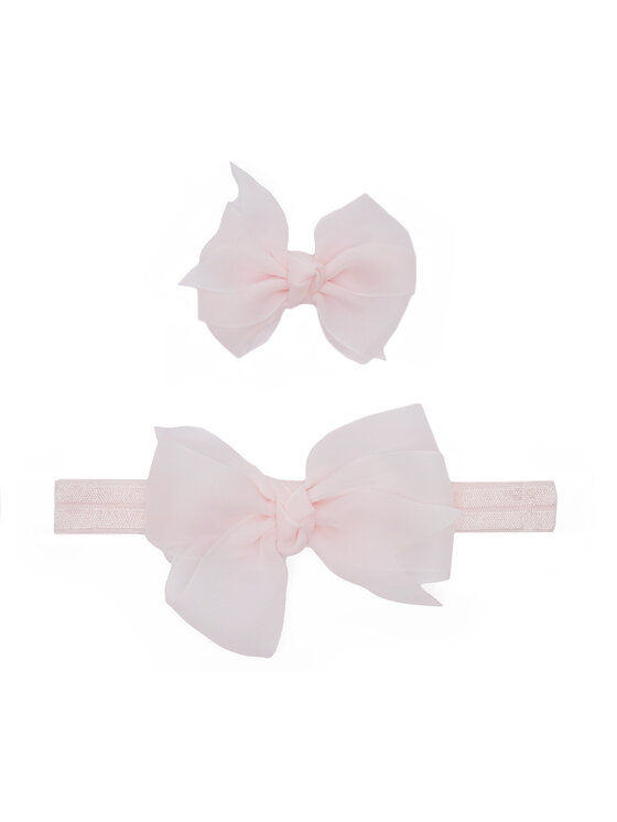 Mayoral Mayoral Stirnband und Haarspange Set 9888 Rosa