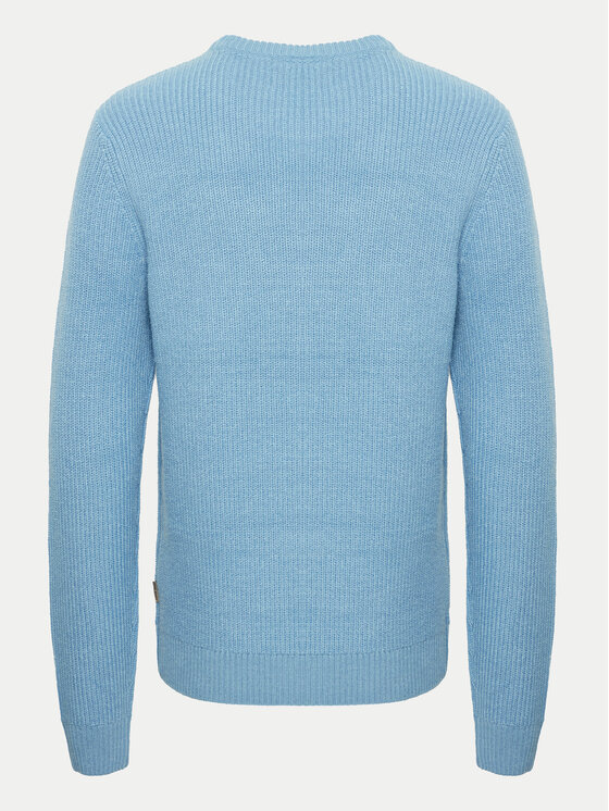 Blend Blend Sweter 20717277 Błękitny Regular Fit