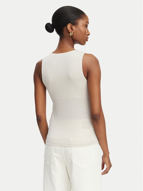 Marella Marella Комплект топ и жилетка Alca 2615931012 Сив Regular Fit