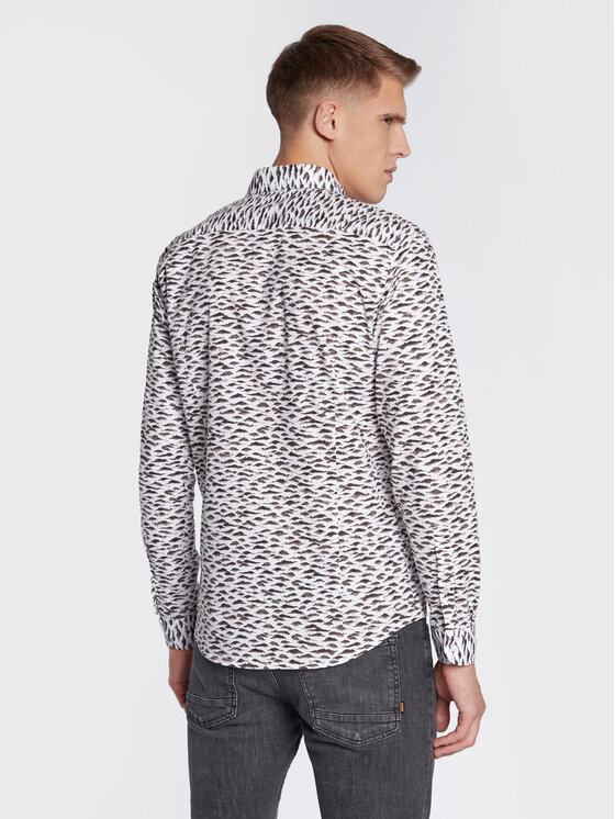 Camicia Mypop_5 50475932 Multicolore Slim Fit