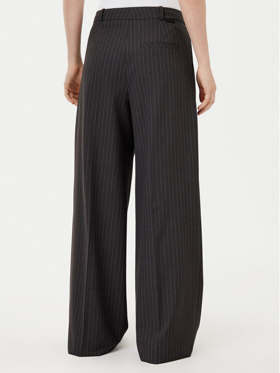 HUGO HUGO Spodnie palazzo 50531003 Szary Regular Fit