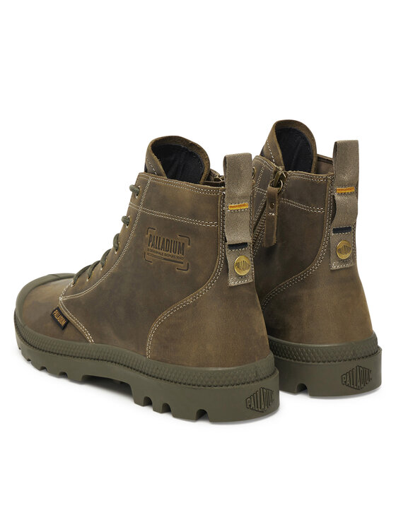 Palladium Palladium Pohodni čevlji Pampa Zip Lth Legacy 79502-308-M Zelena