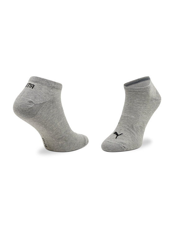Puma Puma Zestaw 3 par niskich skarpet unisex 261080001 Szary