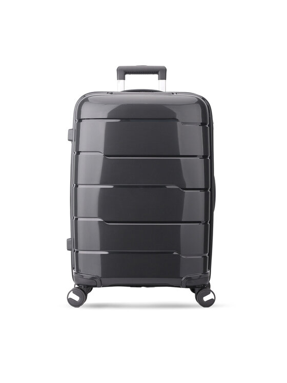 Semi Line Semi Line Μεσαία Βαλίτσα T5908-3 Μαύρο