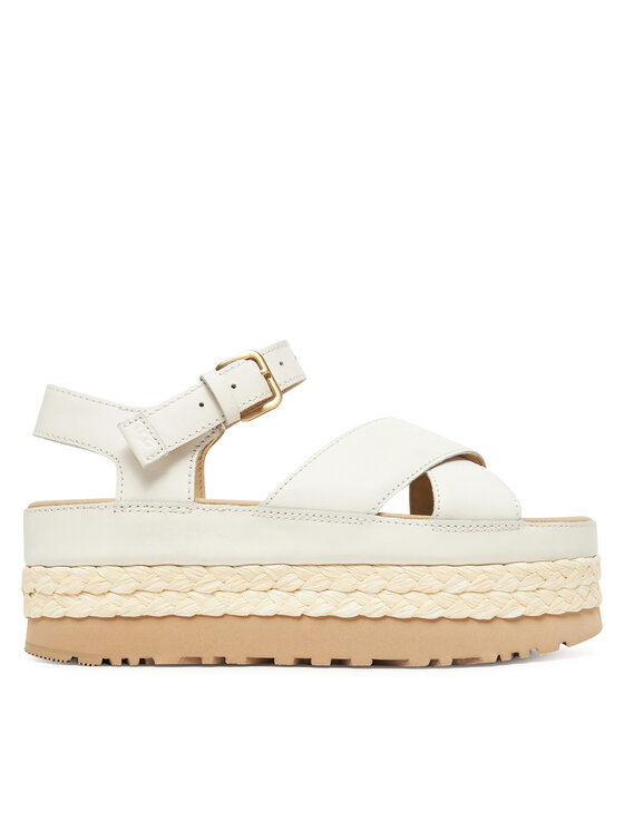 Ugg Sandále W Aubrey Ankle Strap 1169650 Écru