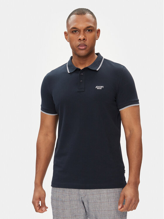 JOOP! Jeans Polo 04Agnello 30042429 Tumši zils Modern Fit