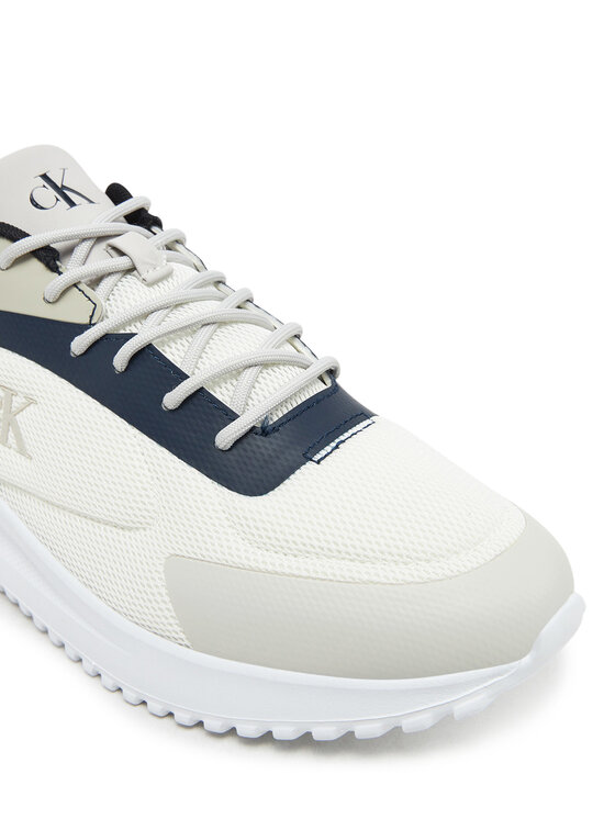 Calvin Klein Jeans Calvin Klein Jeans Laisvalaikio batai Eva Runner Low Mesh Mix YM0YM01185 Écru