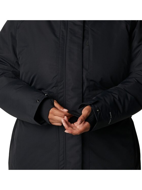 Columbia Columbia Cappotto invernale 208576 Nero Regular Fit