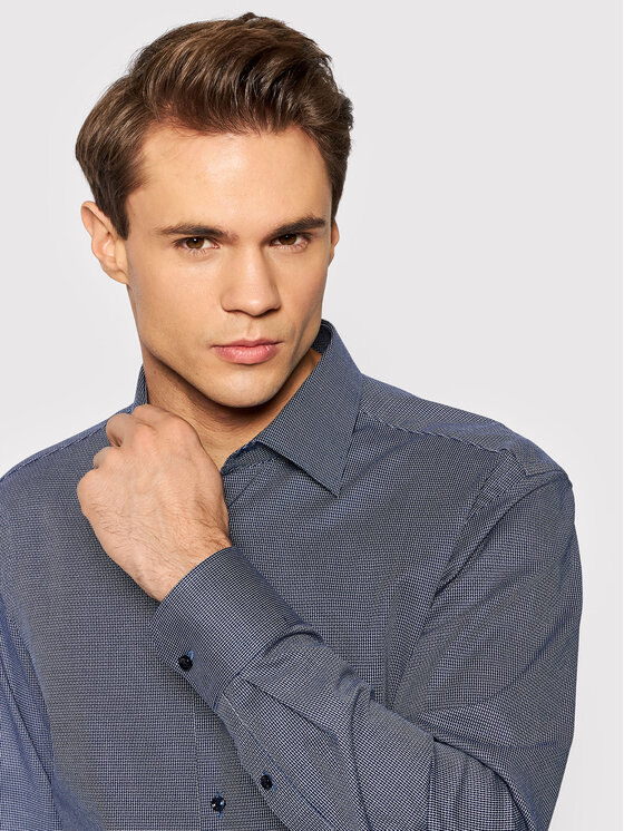 Camicia H-Joe-Kent-C1-214 50464703 Blu scuro