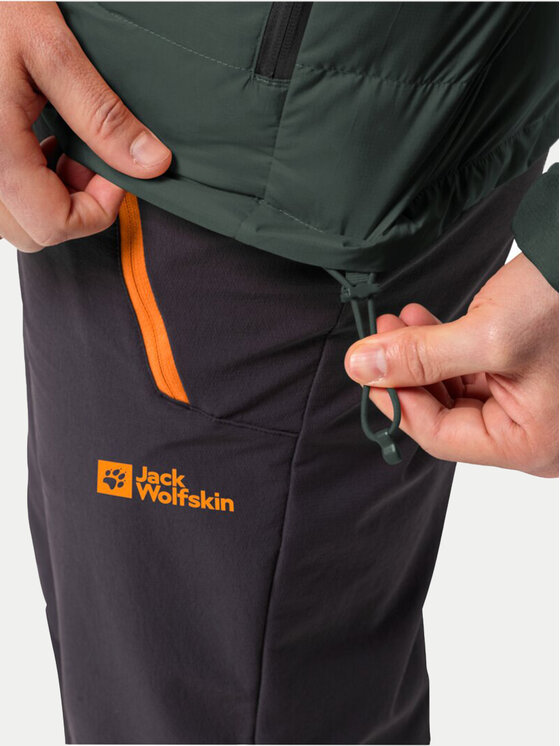 Jack Wolfskin Jack Wolfskin Pūkinė striukė Ather Down 1207671 Žalia Regular Fit