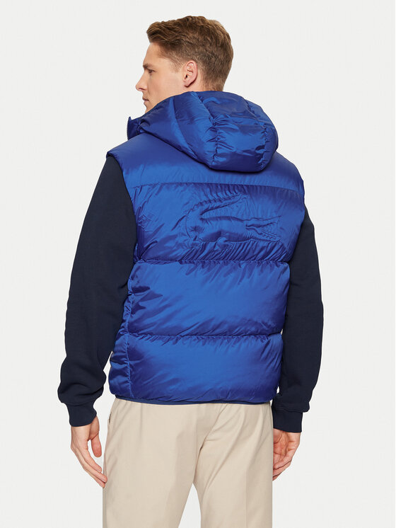 Lacoste Lacoste Prsluk BH2895 Plava Regular Fit
