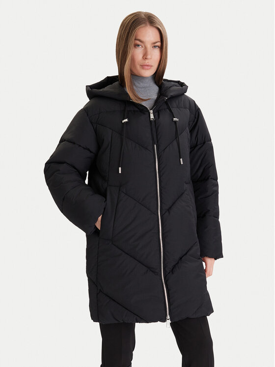 BOSS BOSS Geacă de iarnă C_Piapolly 50548027 Negru Regular Fit