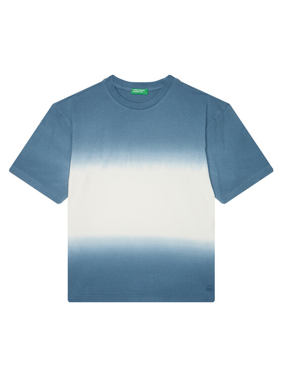 United Colors Of Benetton T-Shirt 3NPDC10OL Szary Regular Fit