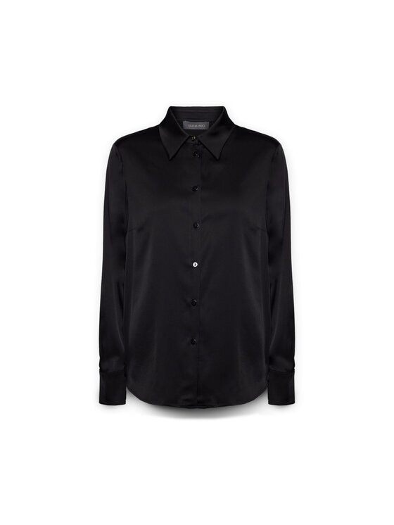 Elena Mirò Elena Mirò Camicia 5127P100232N033 Nero Slim Fit