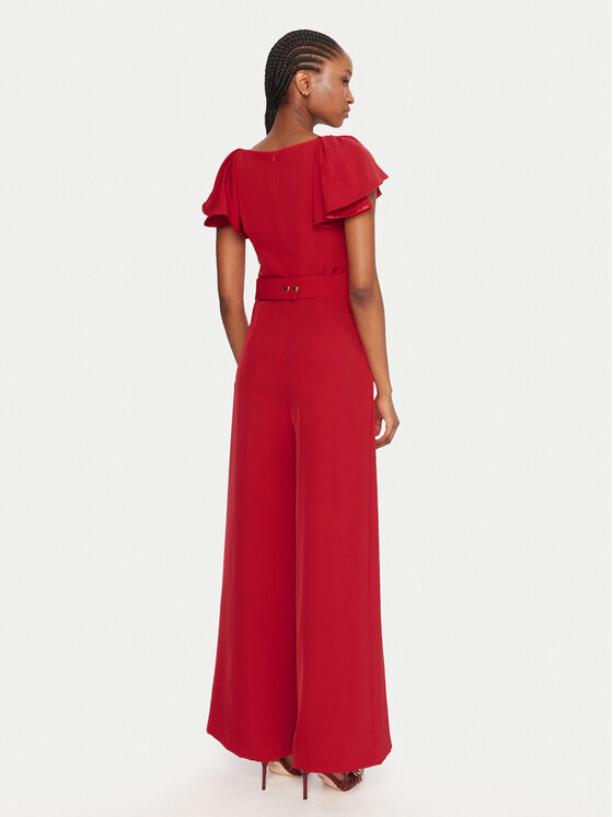 Rinascimento Rinascimento Jumpsuit CFC0125317003 Rosso Regular Fit