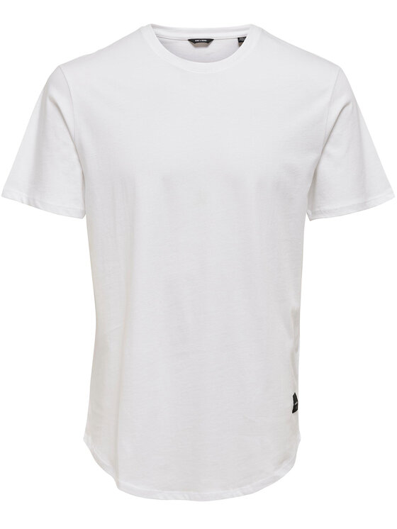 Only & Sons Only & Sons T-Shirt Matt 22002973 Bílá Regular Fit