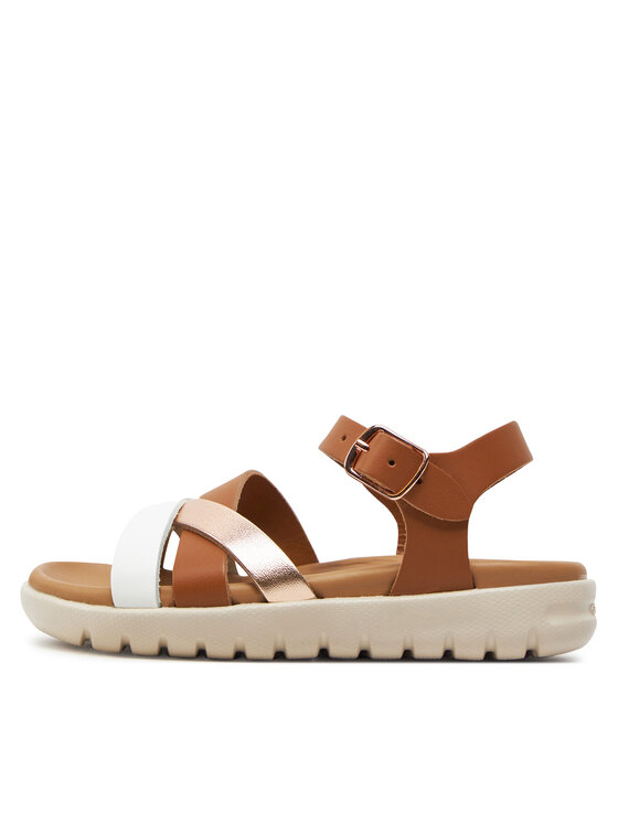 Geox Geox Sandali J Sandal Soleima Gir J45GSA 043CF C6A7F M Rjava