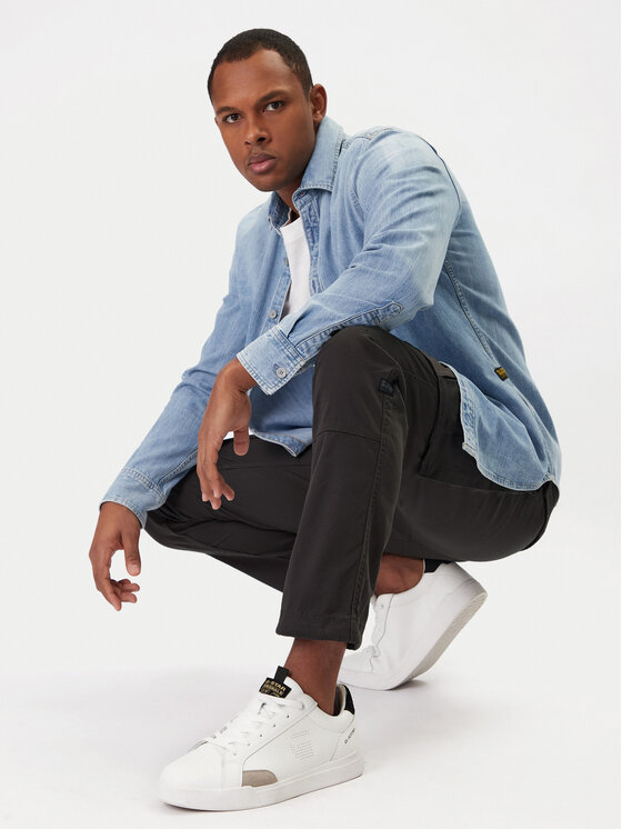 G-Star Raw G-Star Raw Текстилни панталони Rovic D02190-5126 1260 Зелен Regular Fit