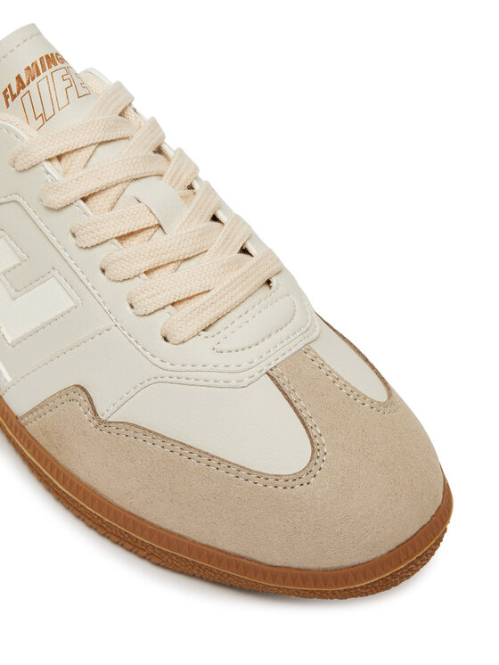 Flamingos Life Flamingos Life Sneakers Burela Slim Alb
