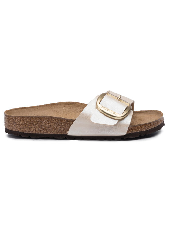 Birkenstock Birkenstock Nazouváky Madrid Big Buckle 1015279 Béžová