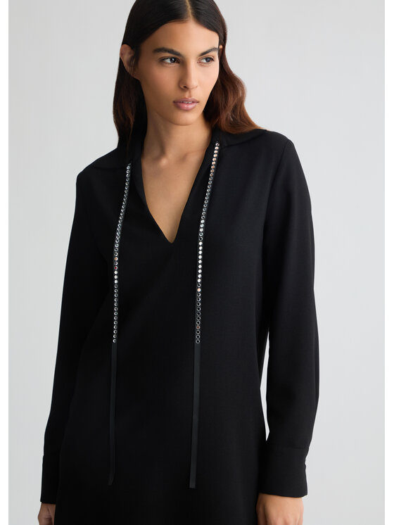 Liu Jo Liu Jo Vestito da giorno WA5085T034722222 Nero Regular Fit