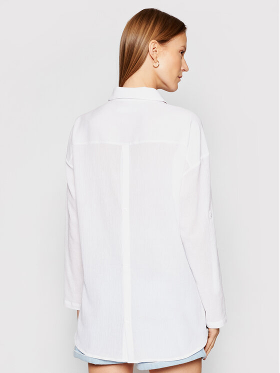 Seafolly Seafolly Camicia Classic 54027-TO Bianco Regular Fit