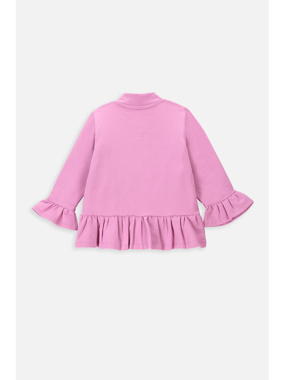 Coccodrillo Coccodrillo Bluza WC4132202GEN-007 Różowy Regular Fit