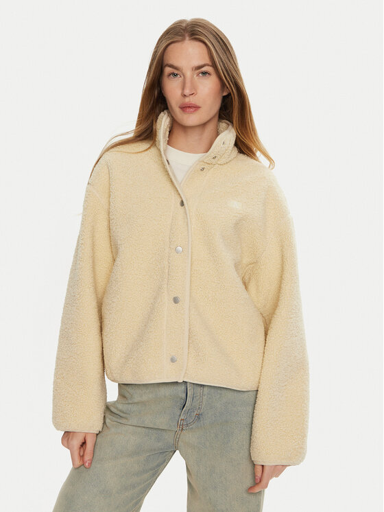 Calvin Klein Jeans Giacca di transizione J20J224928 Beige Regular Fit, taglia : L