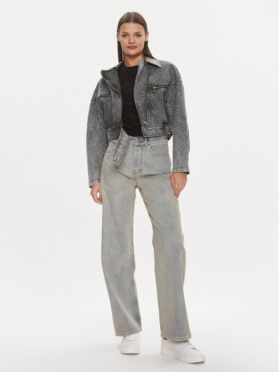 HUGO Hugo Jeansy 50507837 Niebieski Relaxed Fit