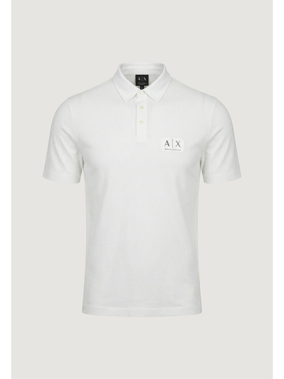 Armani Exchange Armani Exchange Polo XM002232 AF10364 Bianco Casual Fit
