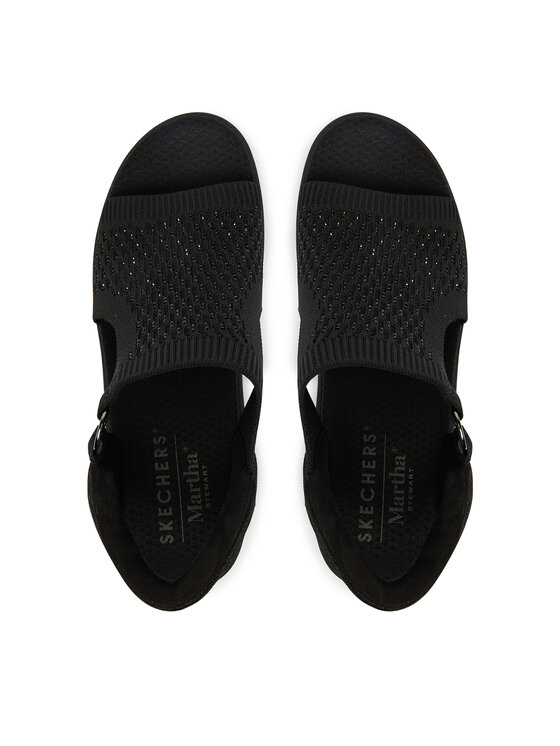 Skechers Skechers Σανδάλια Martha Stewart: Pier-Lite - Park Path 188001/BBK Μαύρο