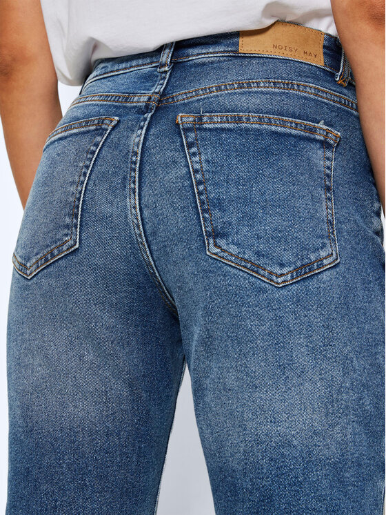 Noisy May Noisy May Jeans hlače Moni 27022745 Modra Straight Fit
