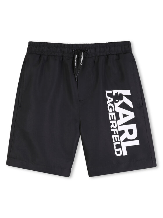 Karl Lagerfeld Kids Karl Lagerfeld Kids Badeshorts Z31079 S Schwarz Regular Fit