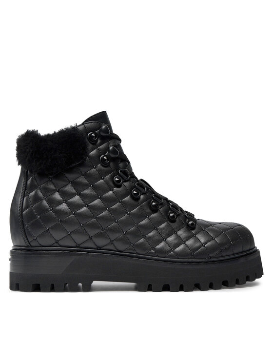 Női Bakancs Le Silla, Méret: 40, Fekete, St.Moritz Chiffon 7512M040M1PPCHI377