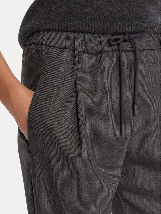 Marella Marella Pantaloni din material Nyssa 2523136025 Gri Regular Fit