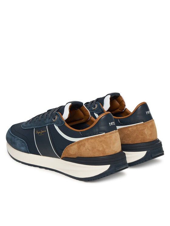 Pepe Jeans Pepe Jeans Sneakersy Buster Serie M PMS600008 Tmavomodrá