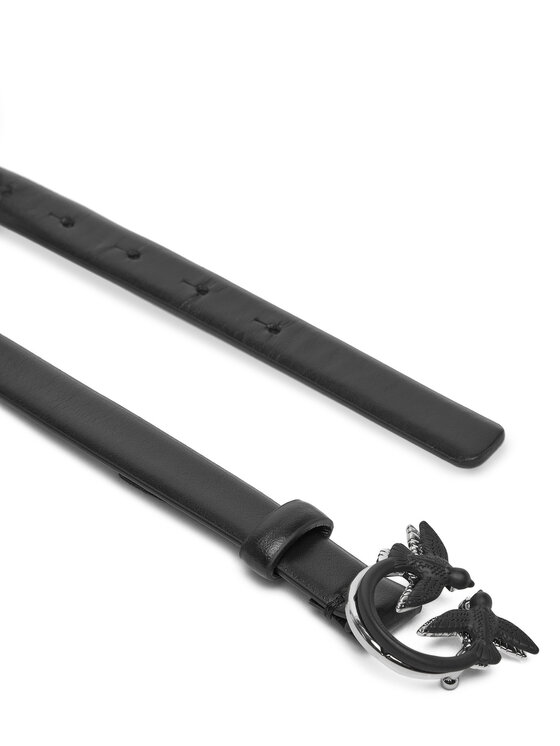 PINKO PINKO Дамски колан Love Berry H2 Belt 20251 PLT1 100143 Y5B4 Черен